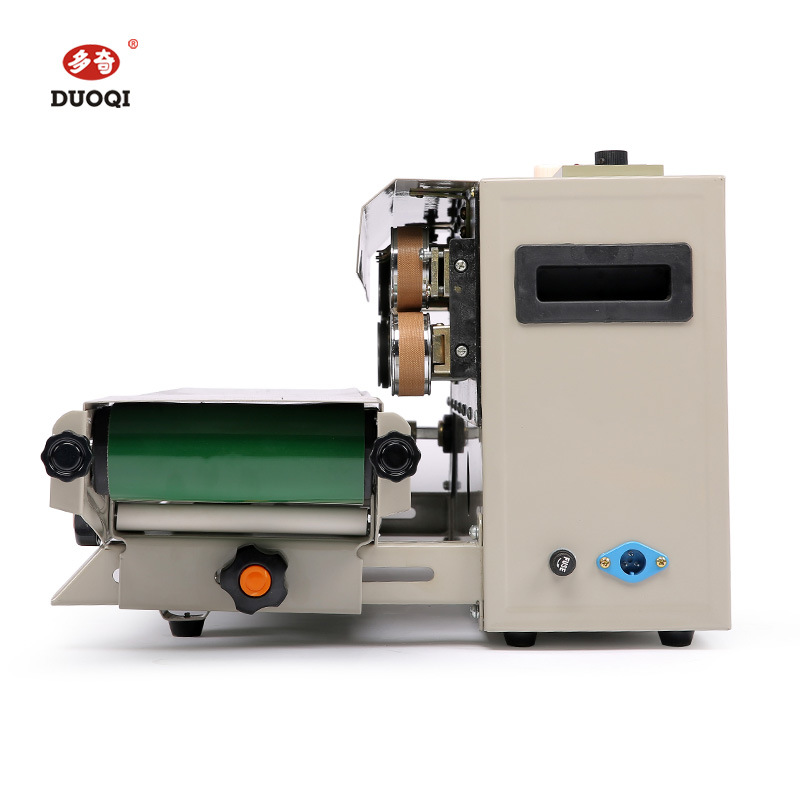 Duoqi Fr900 Horizontal Heat Plastic Bag Pouch Sealer Automatic Continuous Sealing Shrink Sleeve Seaming Machine