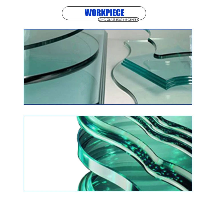 CNC Special shape glass edging polishing machine center