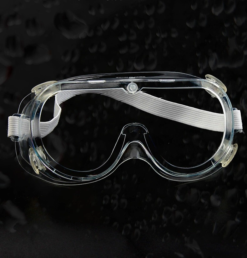 High Quality Impact Resistant PC Lens Safety Glasses Dustproof Protective Transparent Eye Glasses