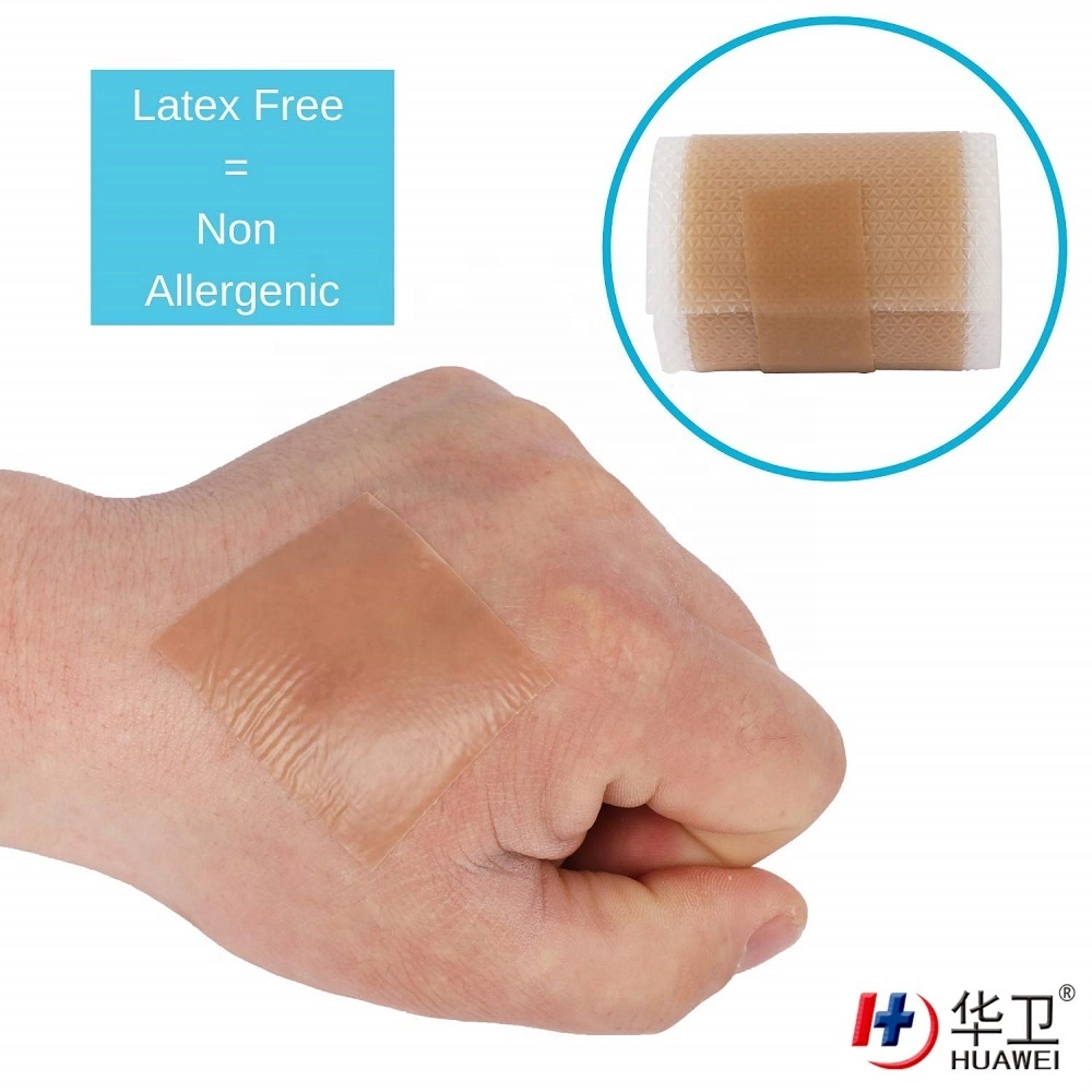 Painless Soft Adhesive Medical Round Silicone Tape for Scars Treatment