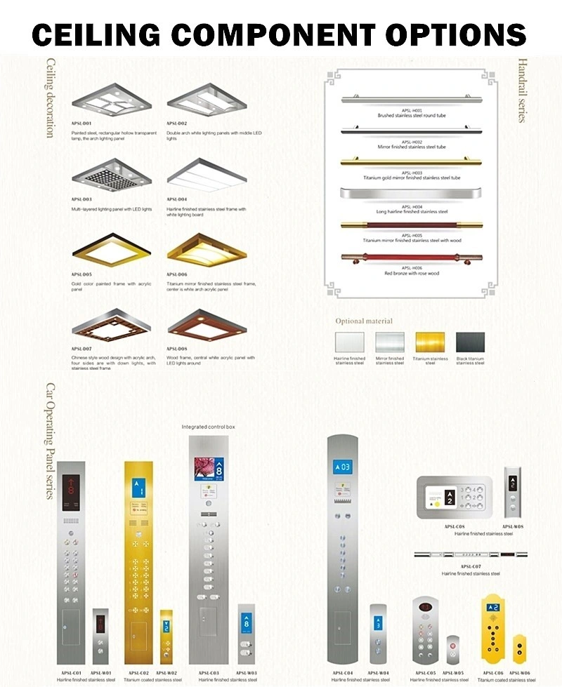 Freight home house residential commercial hotel apartment elevator lift supplier