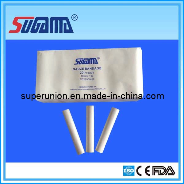 Medical Cotton 5cm Selvage Non Sterile Wow Adhesive Gauze Bandage