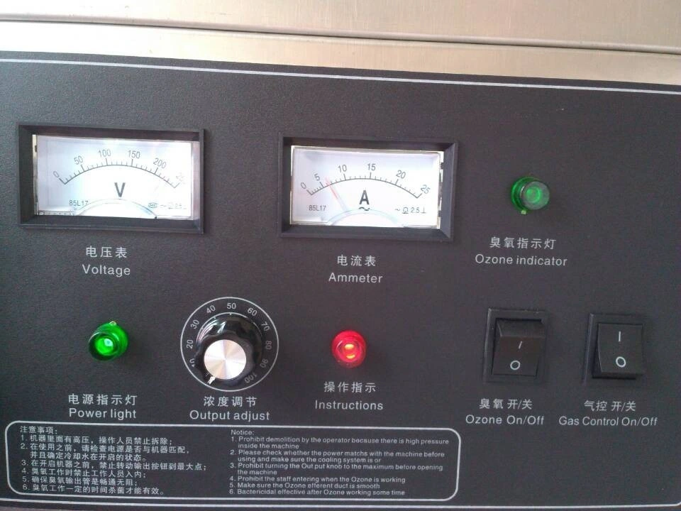 10g/Hr Oxygen Fed Ozone Generator for Water Treatment