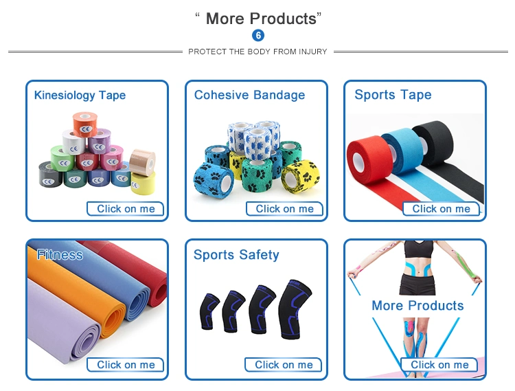 China Suppliers Therapy Cure Precut Kinesiology Tape Gymnast Grip Tape Muscle Care for Recovery