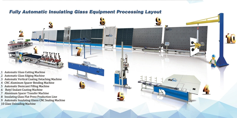 Automatic Insulating Glass Sealant Spreading Machine for Double Glass Machine