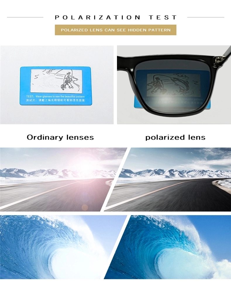 Anti UV400 Retro Metal Vintage Driving Finishing Polarized Sunglasses