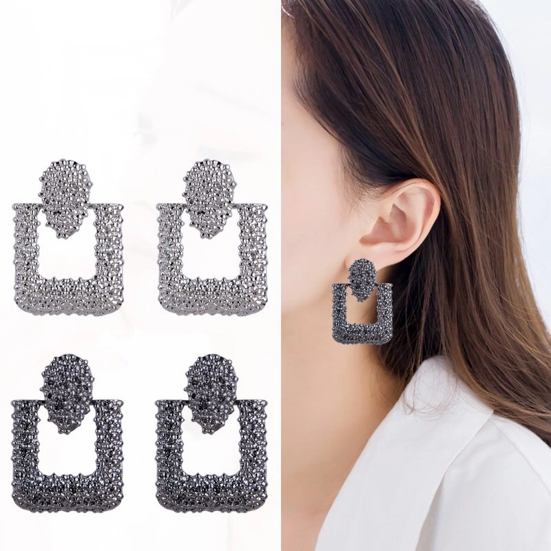 New Fashion Earring Personality Exaggerated Geometric Earrings