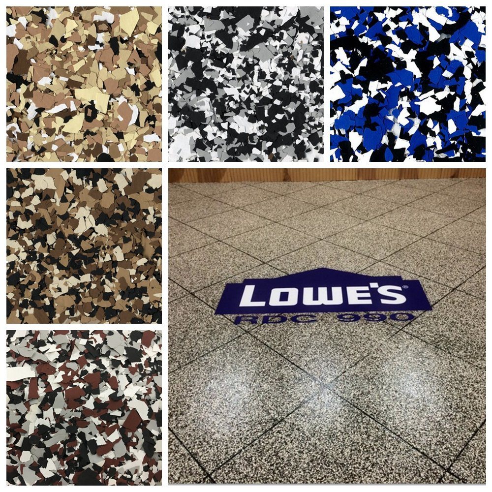 Flake Chips Bathroom Commercial Car Park Lot Epoxy Floor Coating Epoxy