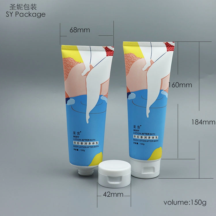 150ml Empty Cosmetic Plastic Tube Made in China with Cheap Price