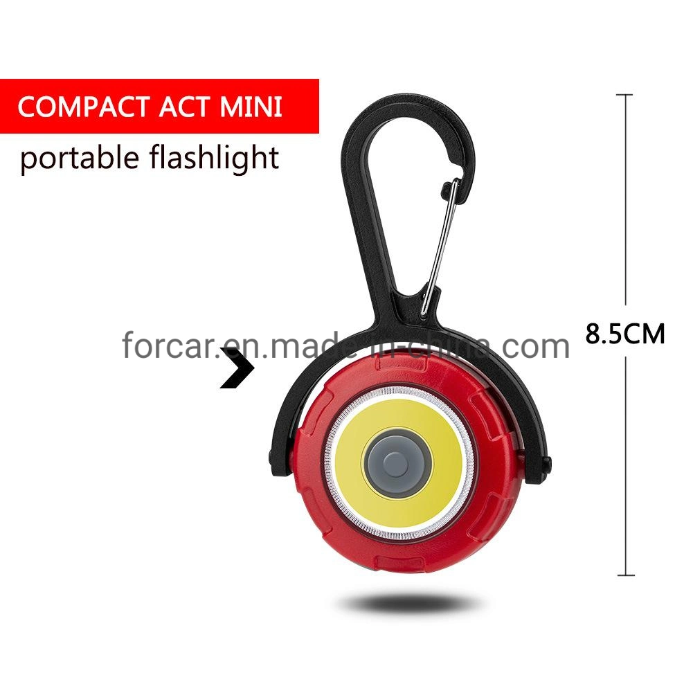 Mini LED Keychain Flashlight Portable Key Ring Light