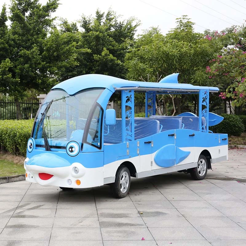 CE Approved Electric 14 Seat Sightseeing Car Electric Sightseeing Vehicles (DN-14)