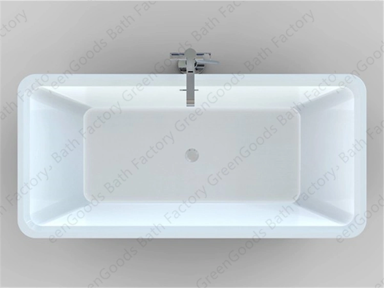 Bath Factory Fiber Glass Indoor Portable Bathtub Stand Alone Tub