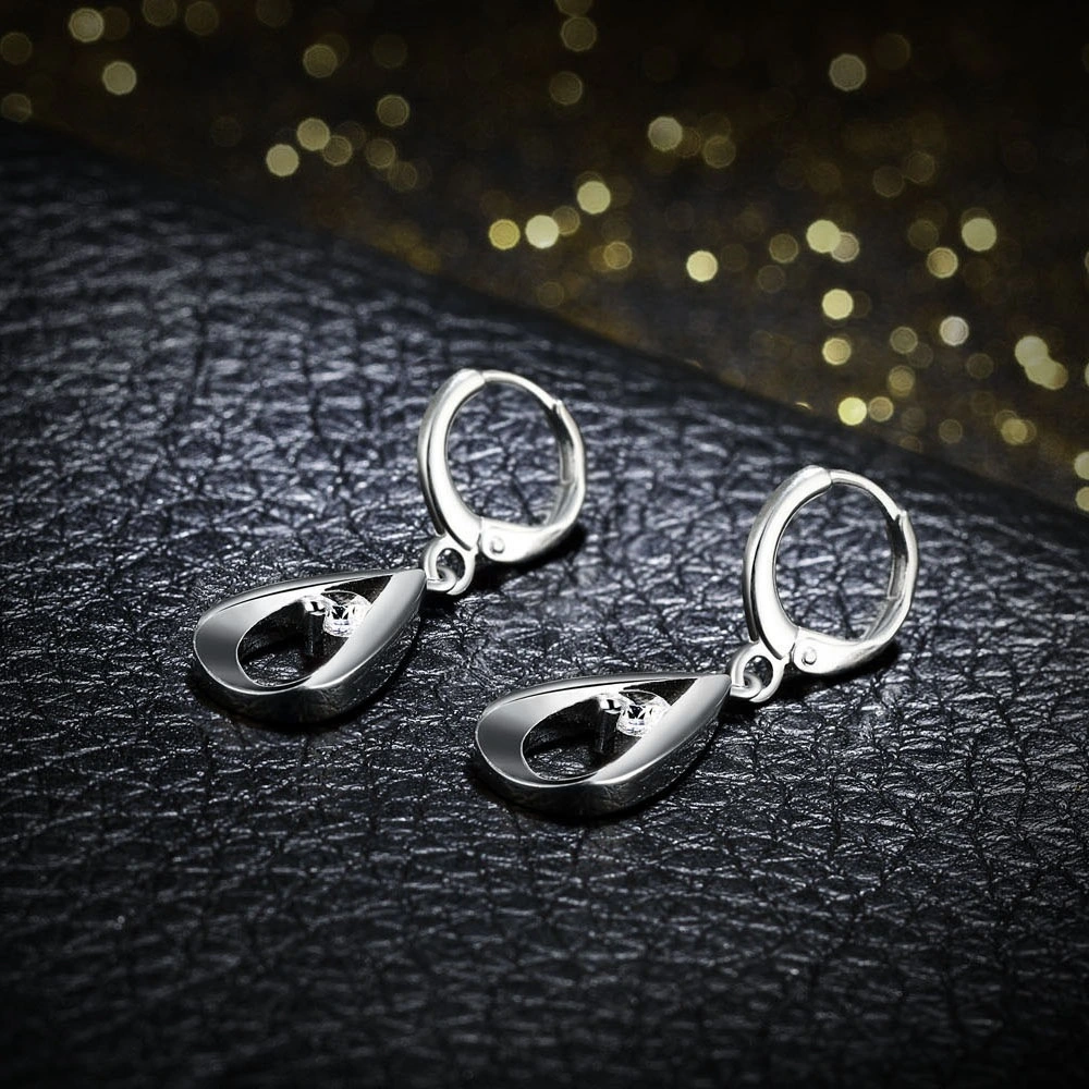 Women Wedding Jewelry Personalized Water Drop Earrings High Quality Romantic Gift Long Dangle Earrings