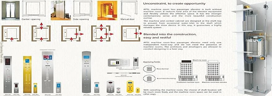 Luxury Lifts Villa Elevator Residential Home Elevator