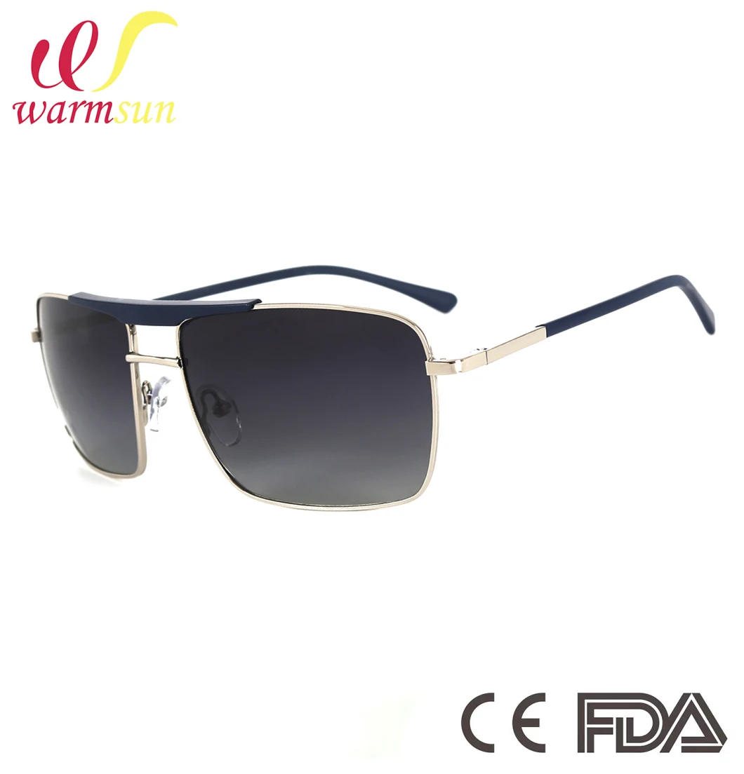 Old Gentleman Metal Alloy Polarized Sunglasses Name Brand Style Ready Stock Hot