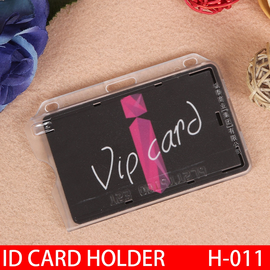 Hard ID Card Holder, Clear ID Card Holder, Plastic Card Holder