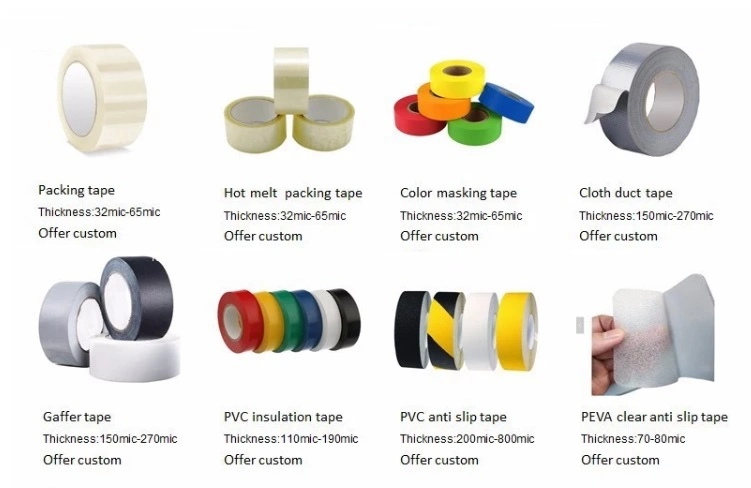 Water-Activated Kraft Paper Gummed Tape Environmental for Light Carton Fixing Sealing