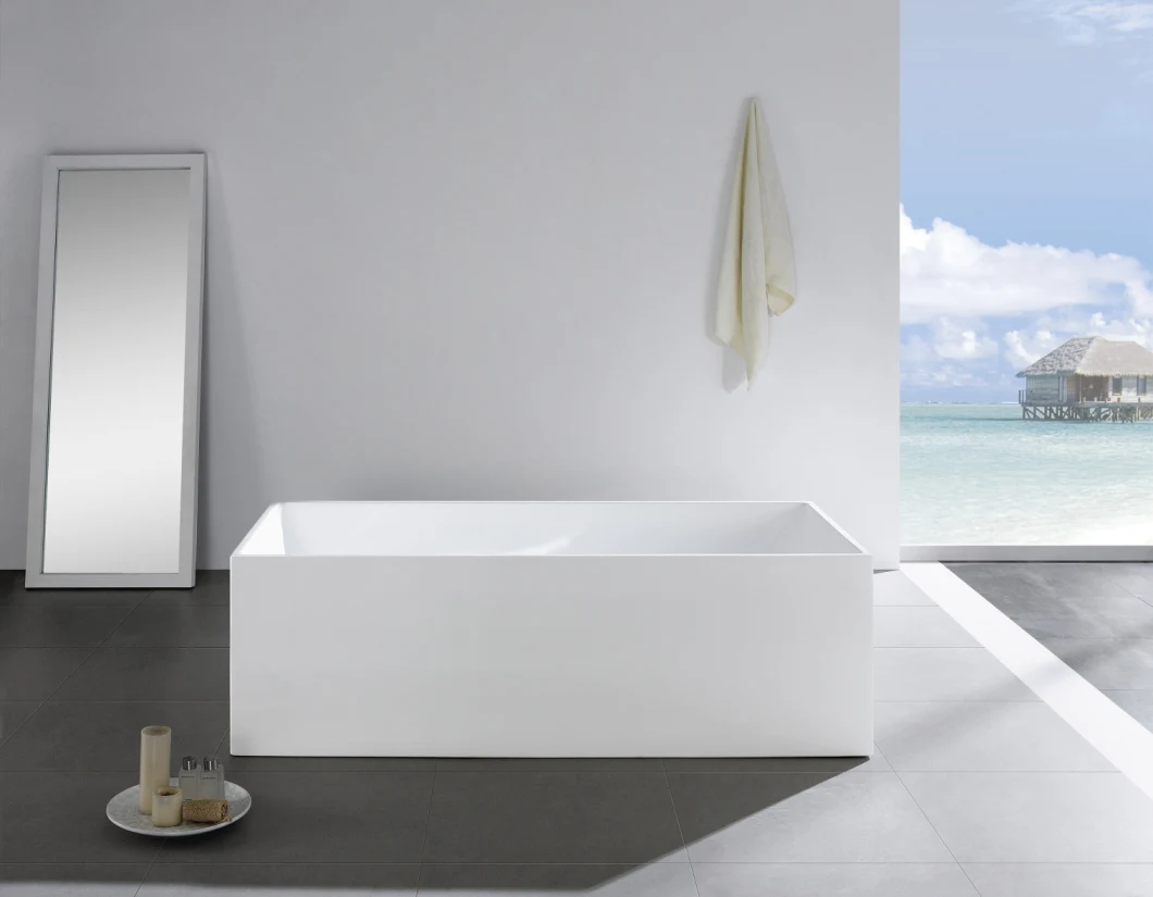 Channing  Acrylic Luxury Bathtub Deep Soaking   Bathtub  (QT-06230)