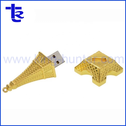 Metal Eiffel Tower USB Flash Drive Pendrive Memory Stick