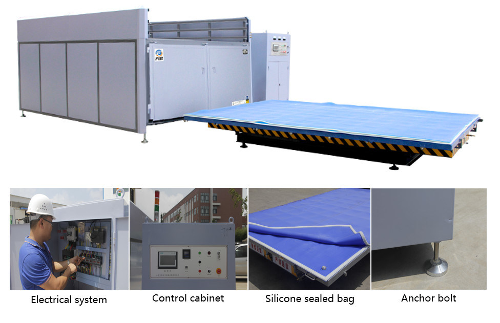 Ce Standard Customizable 2-Layer Glass Laminating/Laminated/Lamination Machinery for Tempered Glass Deep Processing.