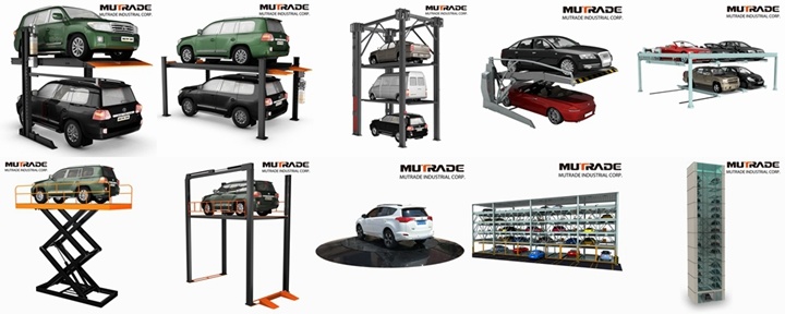 Car Storage Stacker Platform Hydraulic Lift Elevator Stacked Parking Lot