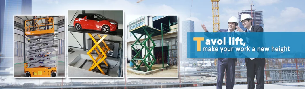 3000kg 6m Lifting Elevator Hydraulic Stationary Scissor Lift Table