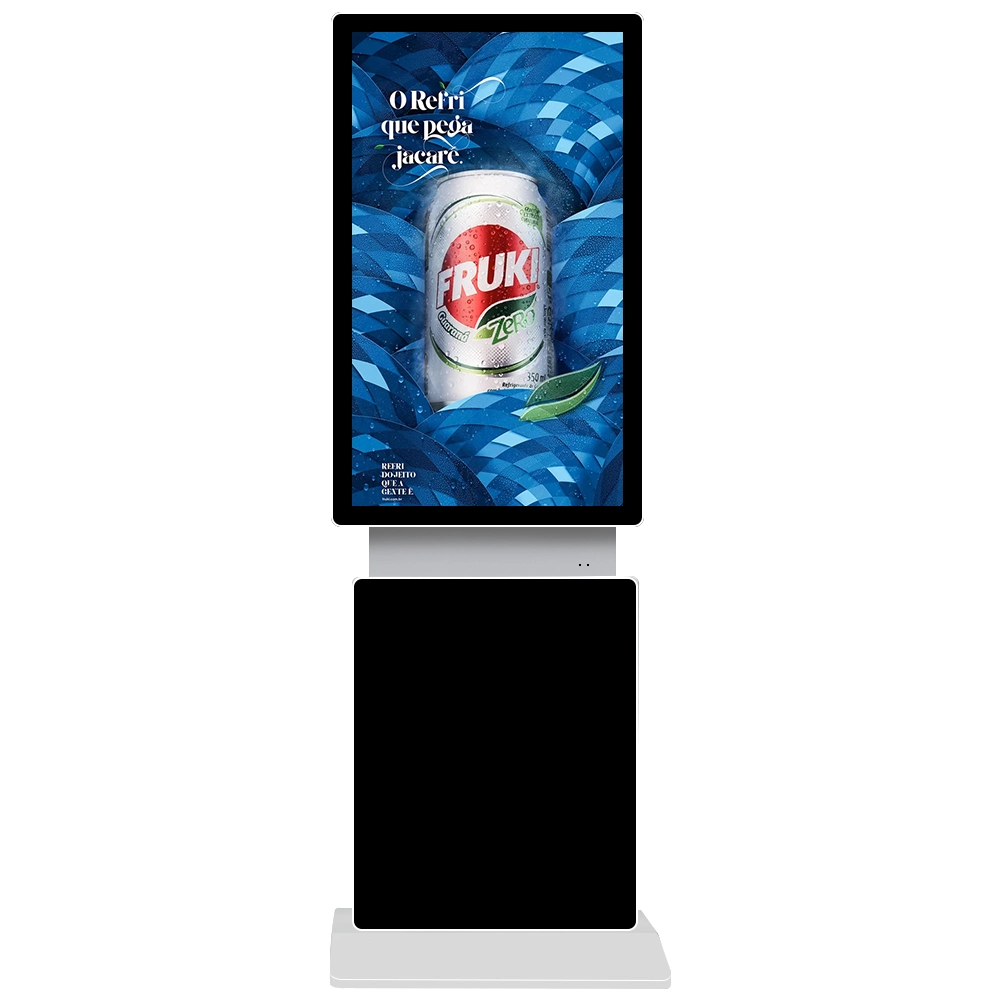 43 Inch Indoor Android Advertising Media Floor Stand Digital Signage LCD Stand Alone Kiosk