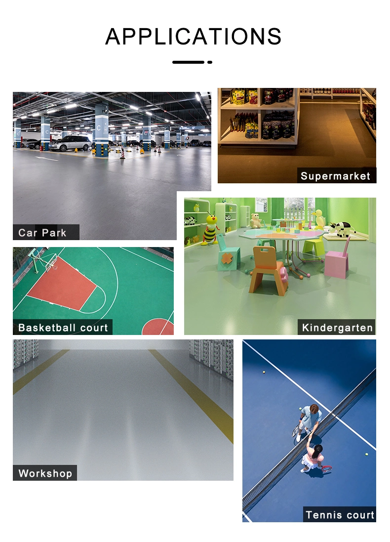 High Adhesion Epoxy Resin Coating for Shopping Malls