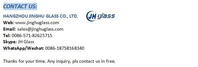 Clear Tempered Glass Double Glazeing Glass Hollow Glass Insulated Glass