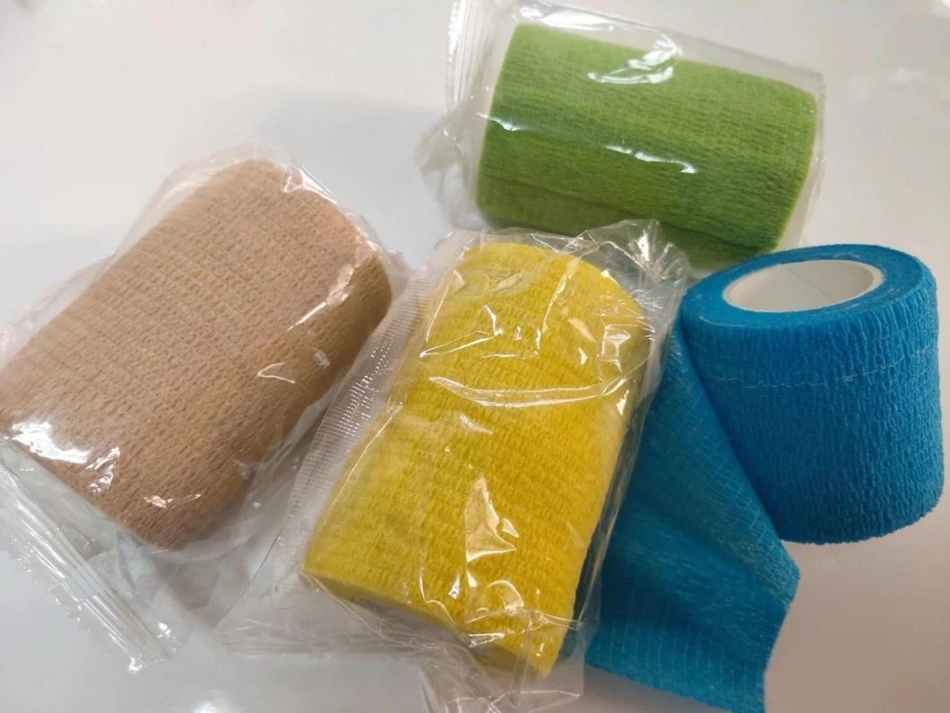 Self-Adhesive Elastic Bandage Medical Use From Factory