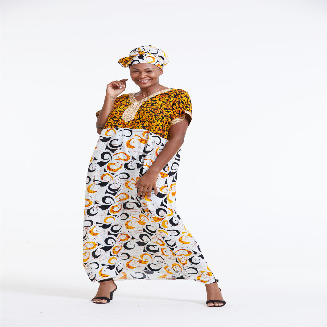 Traditional African Plus Size Women Clothing Maternity Dress African