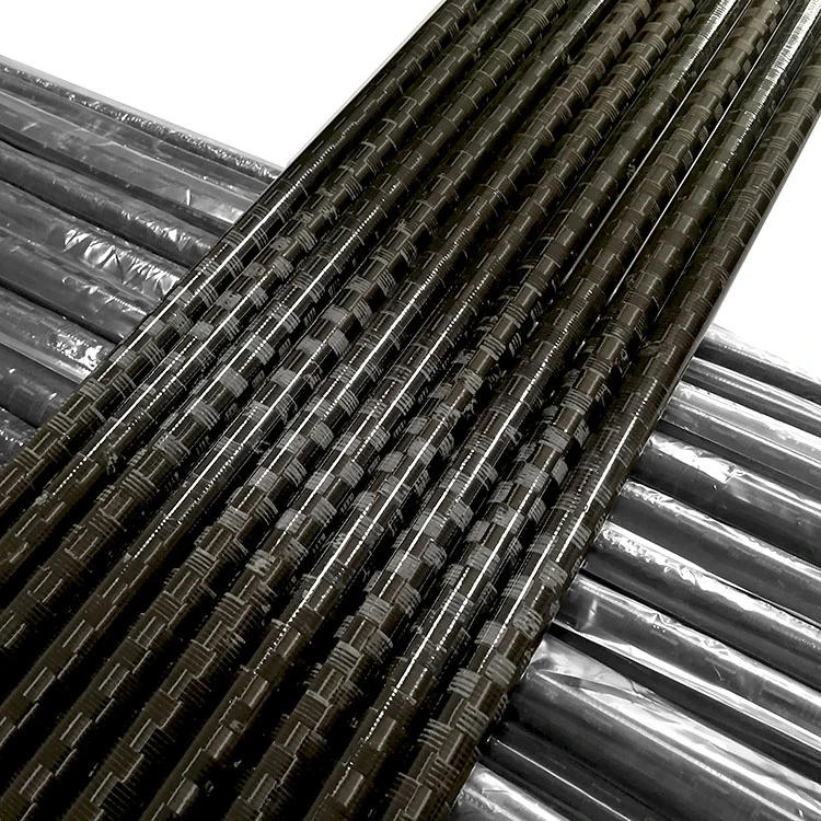 High Strength Spread Tow Carbon Fiber Tubing with Cello Wrap Style