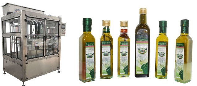 Automatic Glass Jar Oil Filling Packing Machine Equipment Production Line