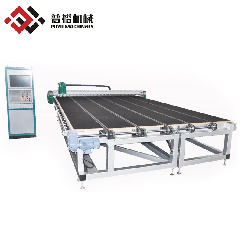 China Automatic Horizontal New CNC Building/Appliance/Solar Glass Cutting Table Machine Price (YGCTM-6134) Factory