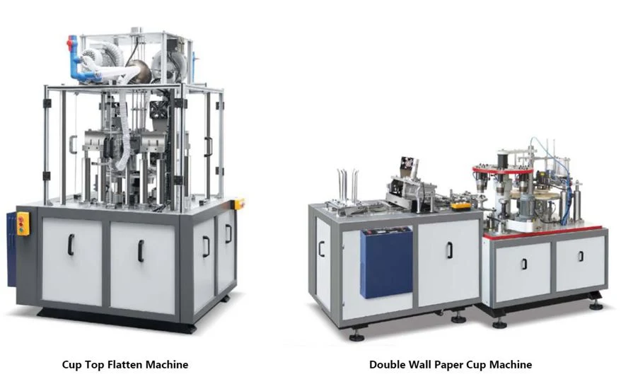 Coffee Ripple Paper Glass Machine Automatic Double Wall Paper Cup Making Machine Price Paper Product Making Machine