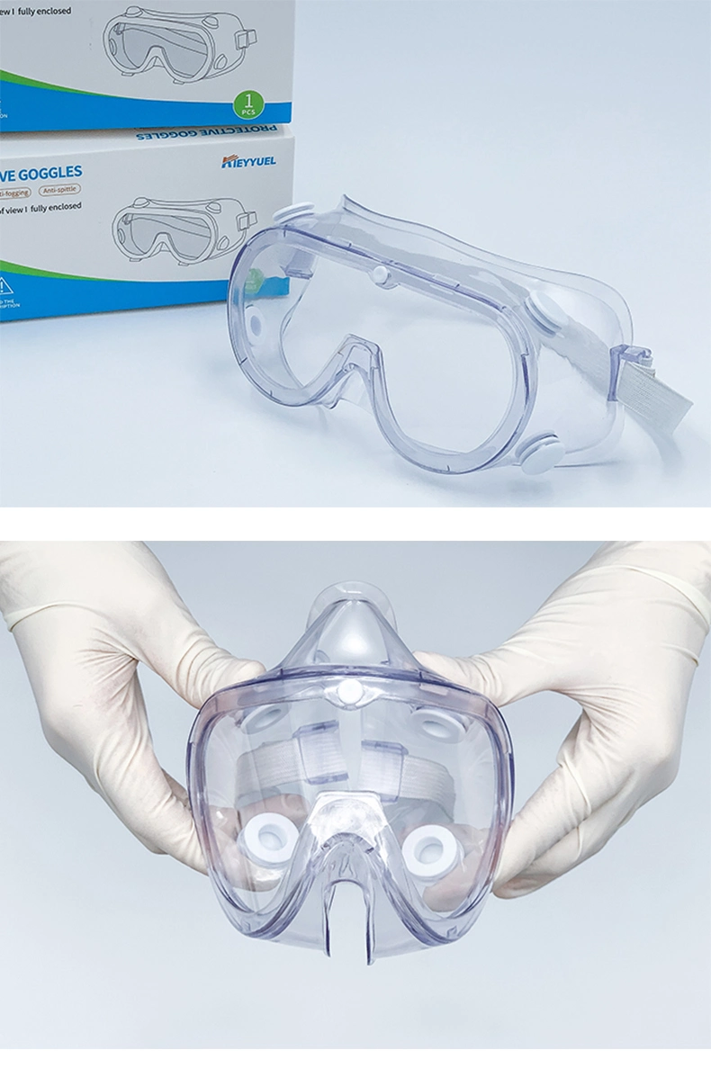 Kieyyuel-Safety Goggles Eye Goggles Medical Disposable Full Face Safety Goggles for Medical Use
