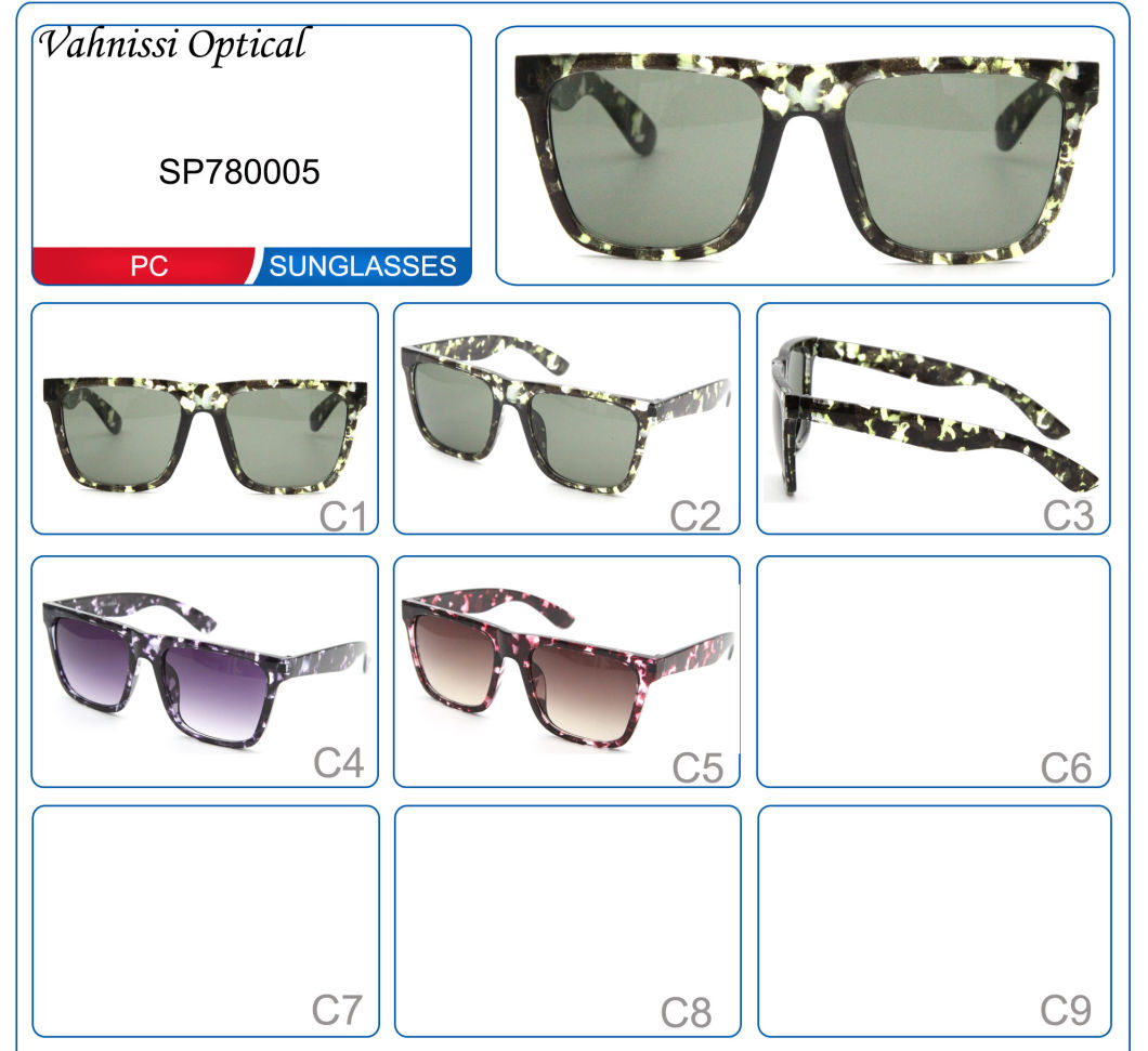 2021 High Quality Trending Cheap Wholesale PC UV400 Custom Logo Retro Glasses