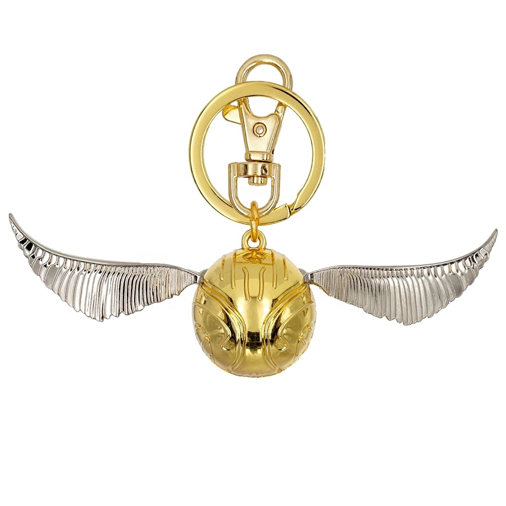 Promotional Gift Custom Unicorn Metal Keychain with Crystal
