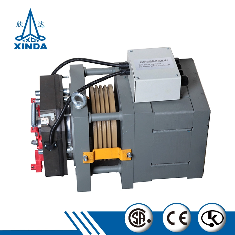 2018 High Quality Gearless Elevator Motor Gearless Traction Machine