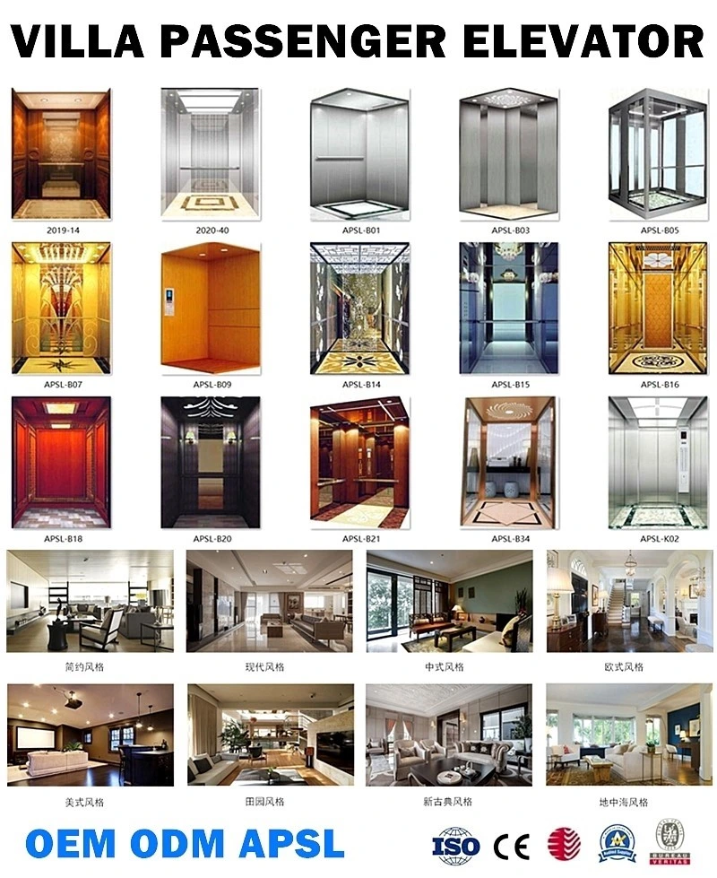 Freight home house residential commercial hotel apartment elevator lift supplier