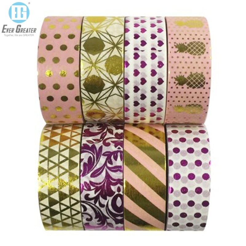 Adhesive Decorative Album Coloured Floral Washi Tape Washi Paper Sticker Tape