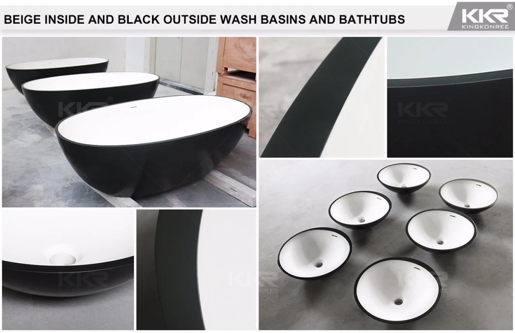 Sanitary Ware Wholesale Freestanding Tub Stone Bathtub