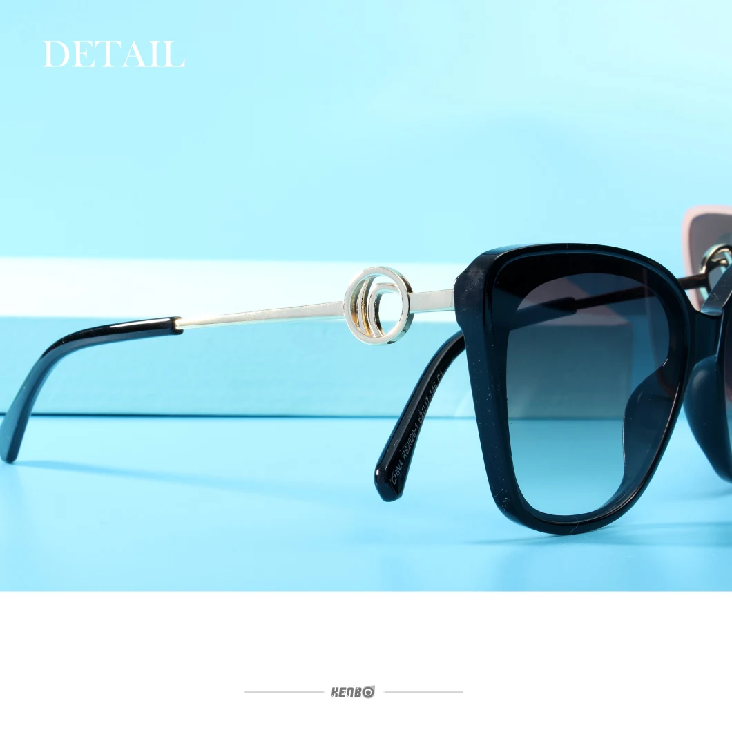 Kenbo Fashionable Cat Eye Sunglasses Vintage UV400 Cheap Shades Ladies Sun Glasses