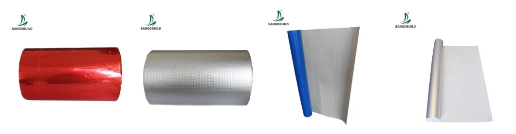 Professional Powerful Aluminum Foil Butyl Rubber Tape Adhesive, Bitumen, Patches Waterproof, Self-Adhesive, Weatherproof Silver