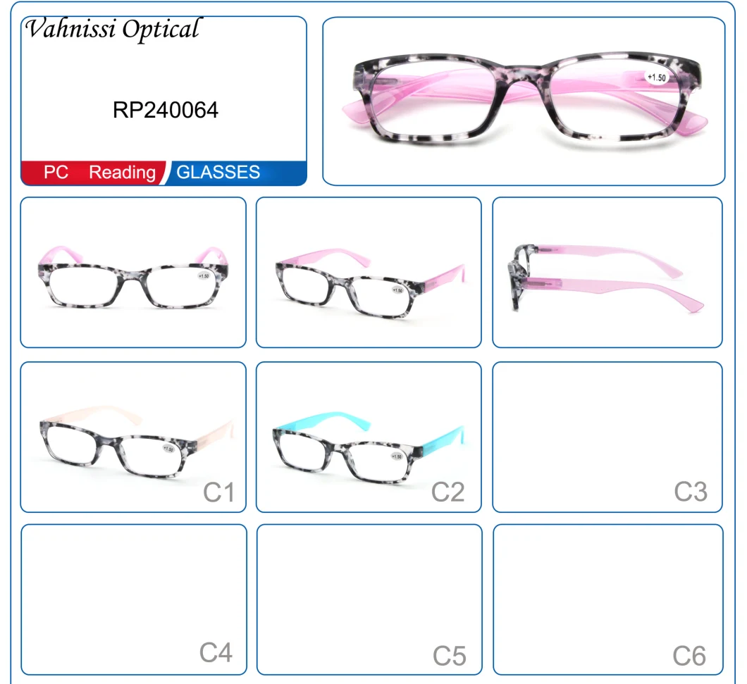Hot Sale Wholesale Cheap PC Tortoise Reading Optical Glasses