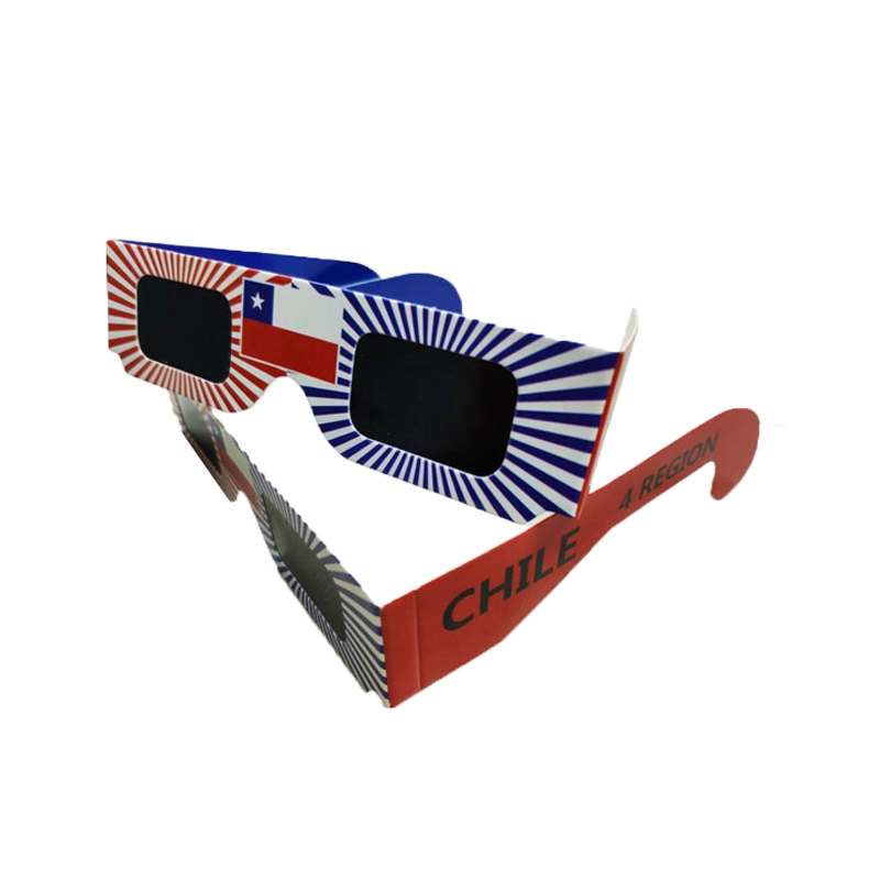 Top Quality Promotional 3D Paper Glasses Polarized Solar Eclipse Glasses