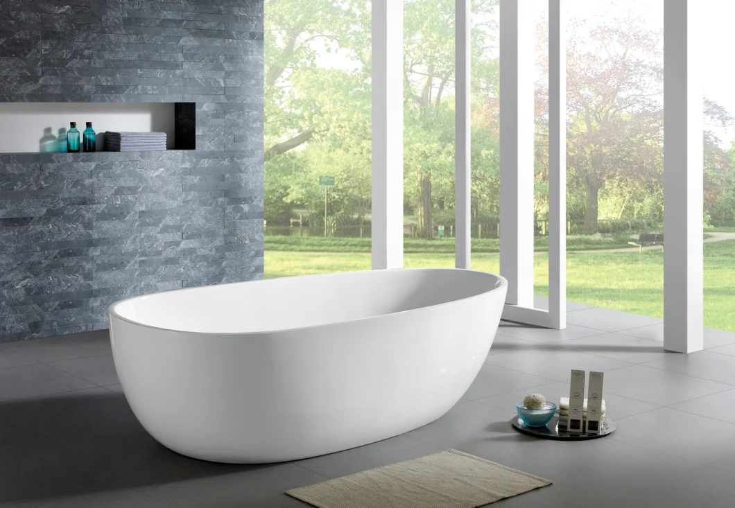 Channing  Acrylic Luxury Bathtub Deep Soaking   Bathtub  (QT-06229)