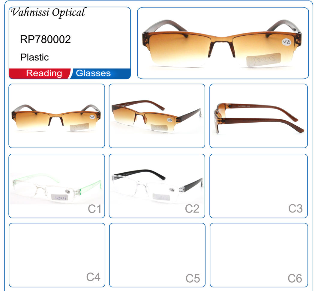 2020 Europe Market Hot Sales Trending Single Lens PC Sunglasses Reading Glasses for Unisex