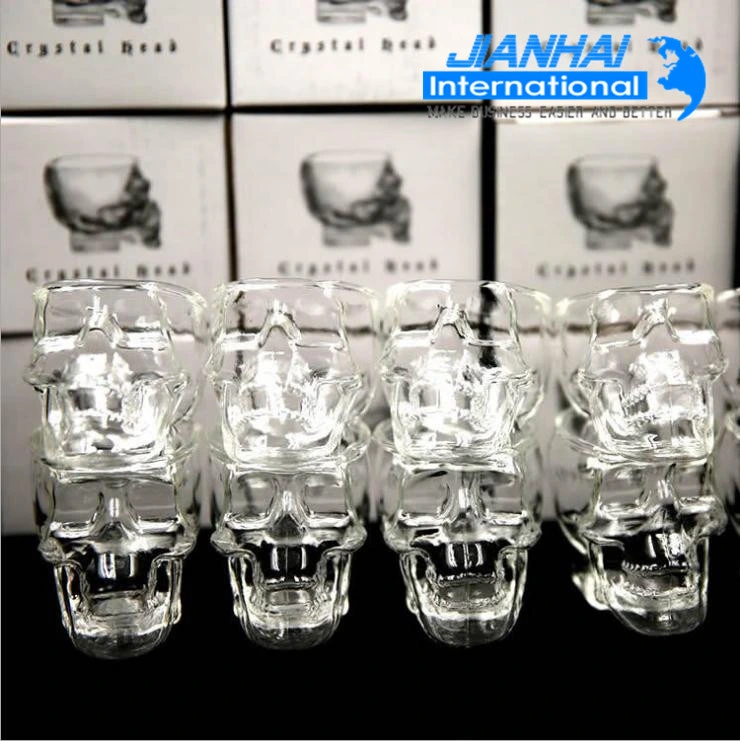 Creative Crystal Skull Glass Vodka Skull Glass