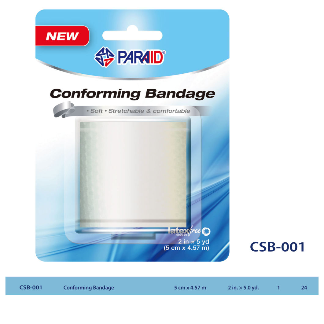 Soft Stretchable Conforming Bandage, 5cm*4.57m (CSB-001)